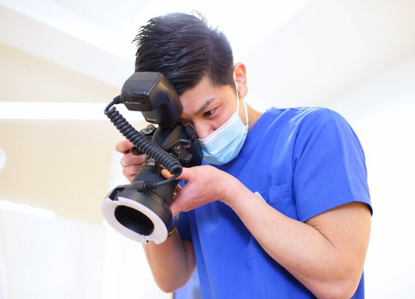 口腔内一眼レフカメラ|あおやま歯科