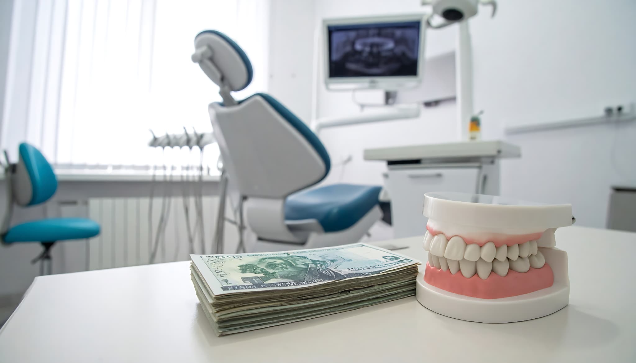 成人の歯並び矯正にかかる費用のイメージ