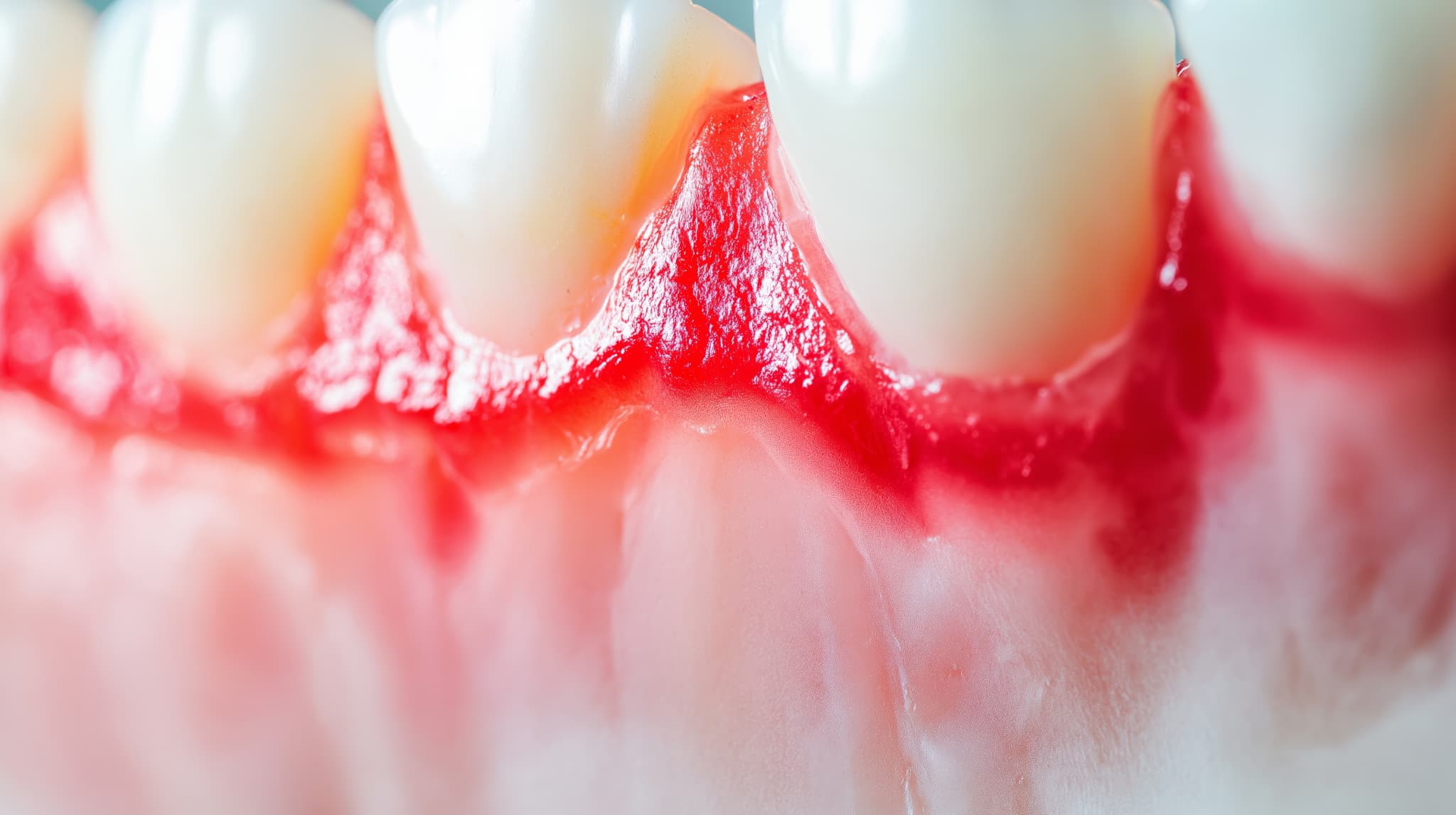 歯周病になった歯茎