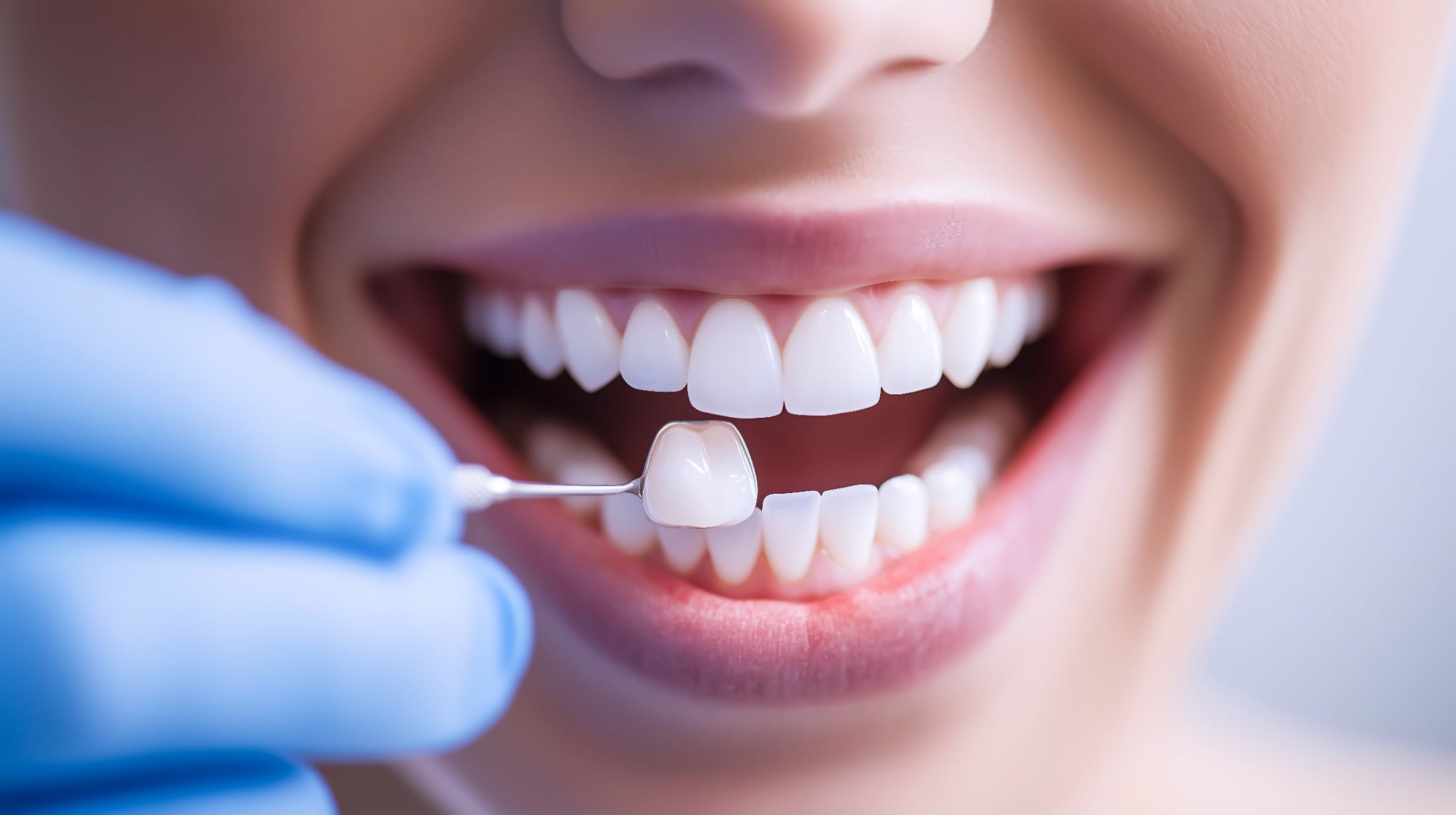 セラミック治療の様子