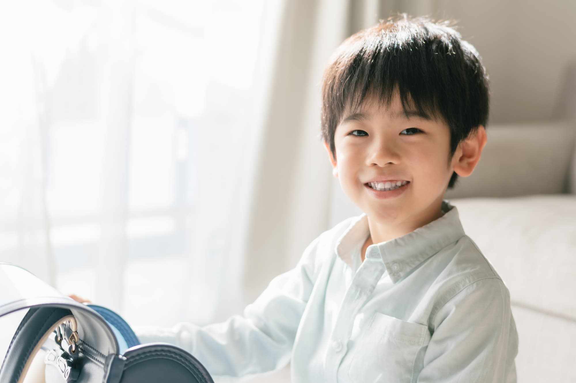 床矯正の適用年齢の男の子